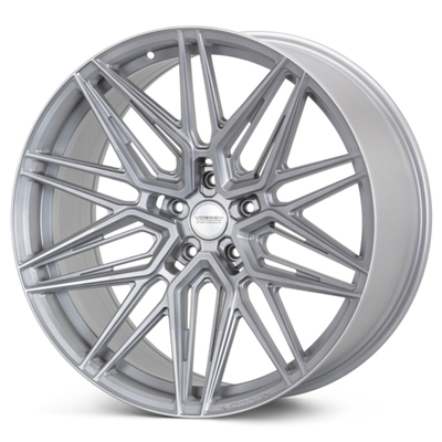 ล้อฟอร์จสีเงินซาติน Vossen HYBRID FORGED SERIES HF-7