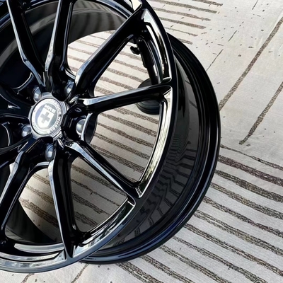 ล้อฟอร์จ HRE HRE แอโรไดนามิกส์ HRE P101SC ขอบล้อ Monoblock สีดำเงา