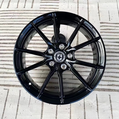 ล้อฟอร์จ HRE HRE แอโรไดนามิกส์ HRE P101SC ขอบล้อ Monoblock สีดำเงา
