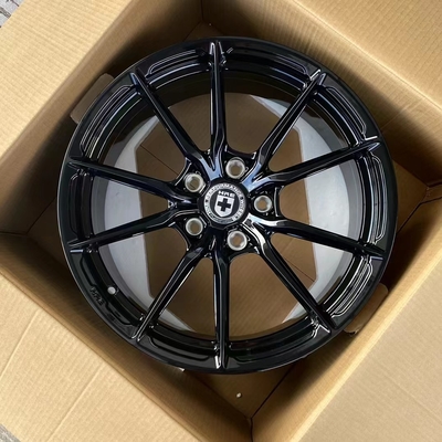 ล้อฟอร์จ HRE HRE แอโรไดนามิกส์ HRE P101SC ขอบล้อ Monoblock สีดำเงา