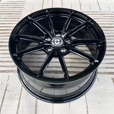 ล้อฟอร์จ HRE HRE แอโรไดนามิกส์ HRE P101SC ขอบล้อ Monoblock สีดำเงา