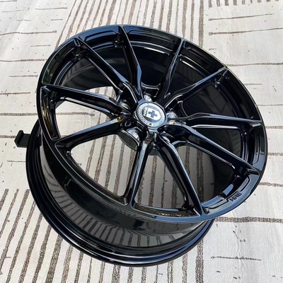 ล้อฟอร์จ HRE HRE แอโรไดนามิกส์ HRE P101SC ขอบล้อ Monoblock สีดำเงา