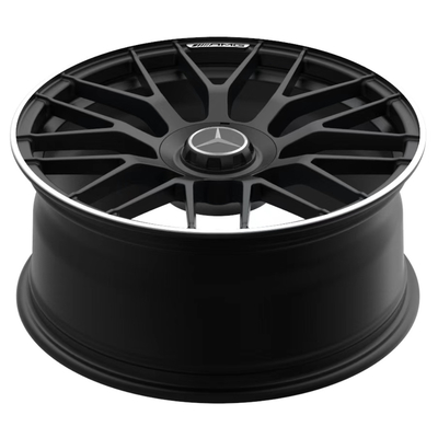 AMG Cross Spoke Mercedes Benz ล้อฟอร์จ Matt Black