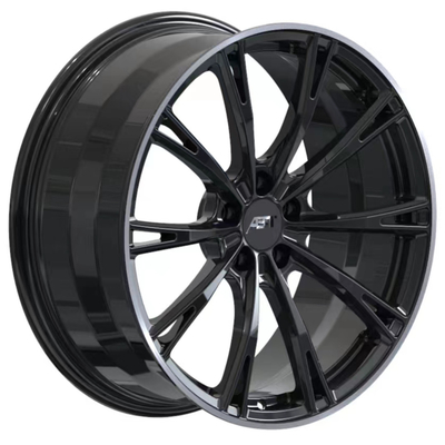 ABT Sportsline Gr-F Glossy Black Audi ล้อฟอร์จ 6061-T6 อลูมิเนียมอัลลอยด์