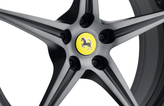 การออกแบบ OEM Ferrari Forged Wheels สำหรับ 458 Italia 6061-T6 Aluminium Alloy