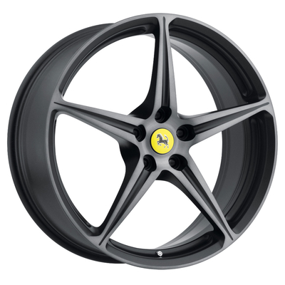 การออกแบบ OEM Ferrari Forged Wheels สำหรับ 458 Italia 6061-T6 Aluminium Alloy