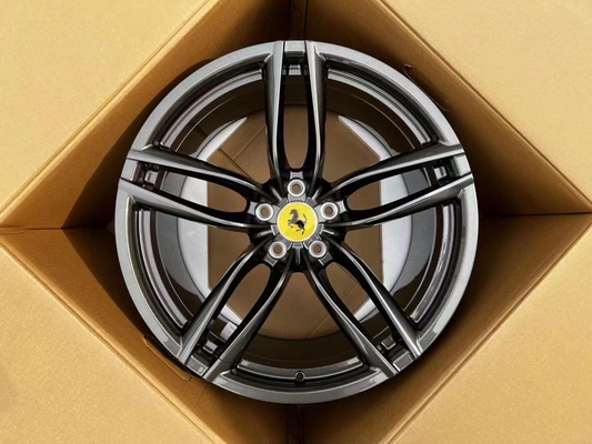 การออกแบบ OEM Ferrari Forged Wheels สำหรับ Ferrari 488 GTB Diamond Cut
