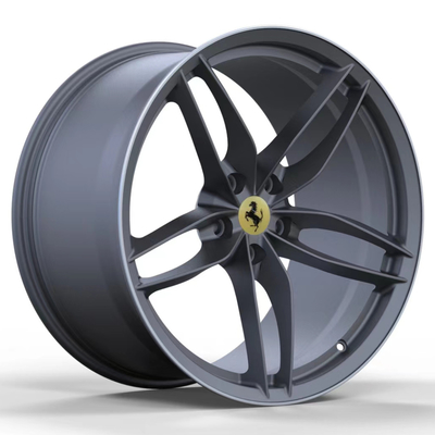 การออกแบบ OEM Ferrari Forged Wheels สำหรับ Ferrari 488 GTB Diamond Cut