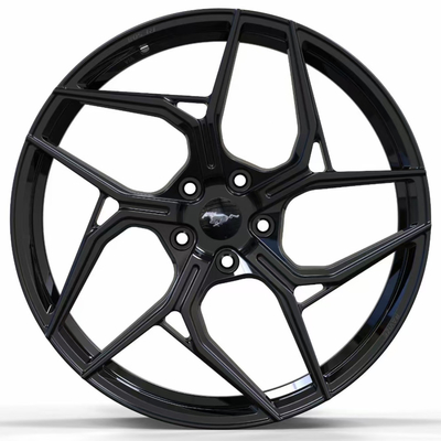 Ford Mustang Gloss Black Forge ออโต้ล้อ 20 21 22 นิ้ว 5x114.3