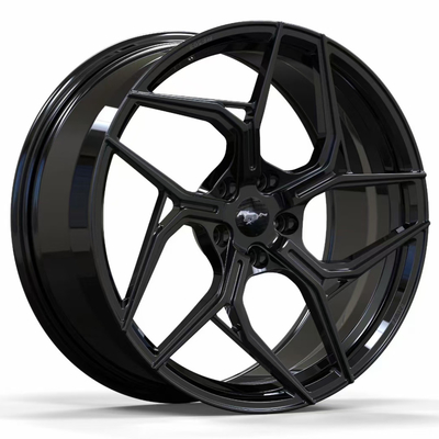 Ford Mustang Gloss Black Forge ออโต้ล้อ 20 21 22 นิ้ว 5x114.3