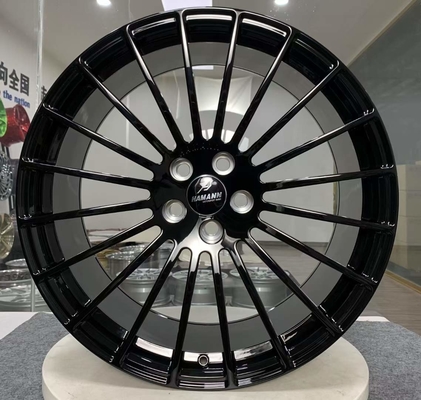 HAMANN ANNIVERSARY EVO 2 X5M F85 20 21 22 นิ้ว BMW ล้อฟอร์จสีดำเงา