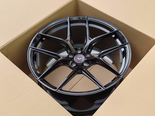 Vossen S21-01 Forged Wheels หน้าดำปัดเงา