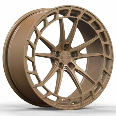 Skoda Kodiaq Rims ล้อฟอร์จ Monoblock สีบรอนซ์ 22x9.5