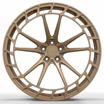 Skoda Kodiaq Rims ล้อฟอร์จ Monoblock สีบรอนซ์ 22x9.5