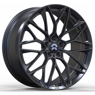 ล้อฟอร์จสีดำด้าน HRE P200 สำหรับ NIO ES6 ES7 ES8 ET7 ET5