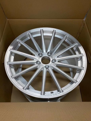 ล้อฟอร์จ Vossen VFS-2 สีเงินขัดเงาสำหรับ BMW E93 M3