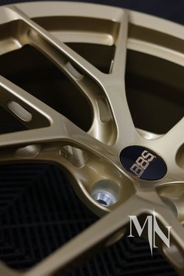 ล้อแม็ก BBS FI R สีทอง Forged