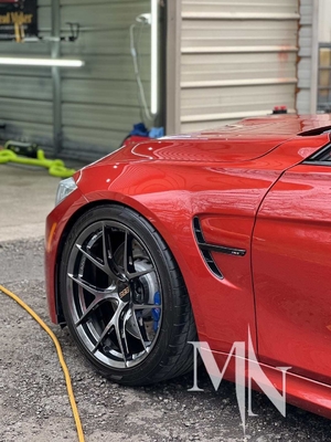 ล้อฟอร์จ BBS FI-R ดีไซน์น้ำหนักเบา สีดำเพชร