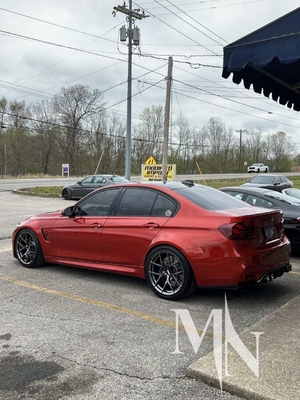 BBS FI R สําหรับ BMW M2 E92 M3 F80 วงล้อไฮเปอร์สีเงิน