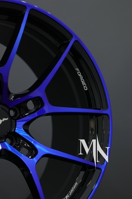 Volk Racing Rays G025 วงล้อสีฟ้า 18 19 20 นิ้ว 5x120 กรอบกลั้นตามสั่งสําหรับ BMW FK8