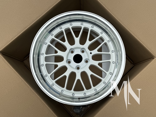 2 ชิ้นโกหกล้อธรรมเนียม BBS LM LMR LeMans ล้อทองสําหรับ BMW 370z 350z