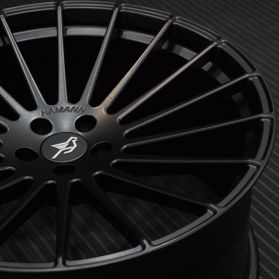 ล้อ Hamann Anniversary Deep Concave Forged สีดำซาติน
