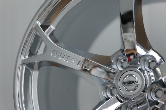 ล้อโครเมียม Nismo OEM ขอบล้อ Nissan 370Z Infiniti Q50 Monoblock Forged Wheels