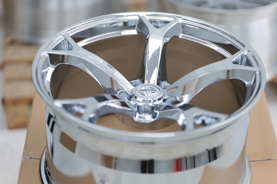 ล้อโครเมียม Nismo OEM ขอบล้อ Nissan 370Z Infiniti Q50 Monoblock Forged Wheels