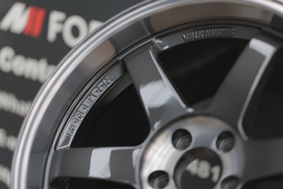 Rays Volk Racing ล้อโกหก Te37 SL ดับเบิ้ล สีดํา