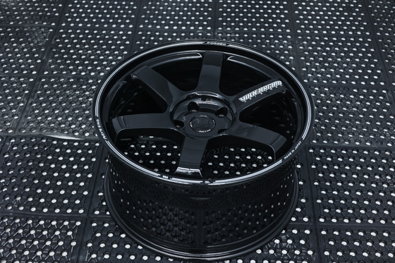 Rays TE37 Ultra Track Edition ii Volk Racing ล้อโกหก สีดํา