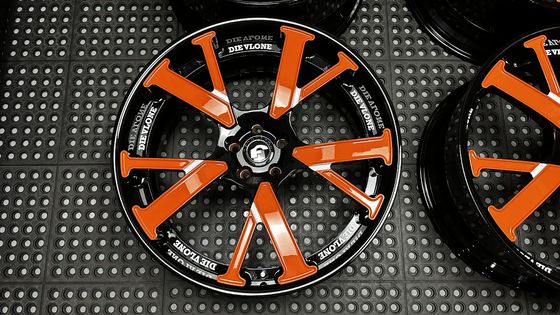 ผงเหล็กอัลลูมิเนียมหลอม Vlone Forgiato Rims เครื่องบินและอวกาศเกรด 6061-T6