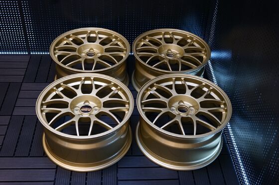 Subaru Impreza 22B หายาก BBS RG334 5X100 ขอบล้อปลอมแปลง WRX STI GC8