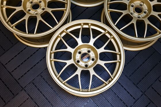 Subaru Impreza 22B หายาก BBS RG334 5X100 ขอบล้อปลอมแปลง WRX STI GC8