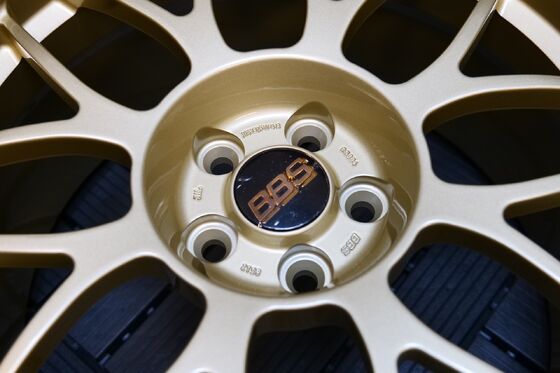 Subaru Impreza 22B หายาก BBS RG334 5X100 ขอบล้อปลอมแปลง WRX STI GC8