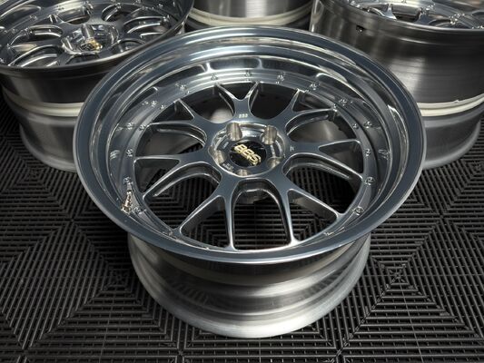 BBS LM Polished Silver Chrome สำหรับ Nissan GTR R35